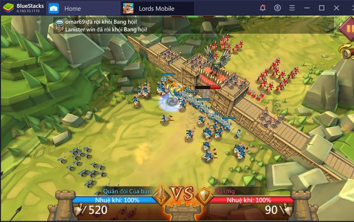 Khám phá thế giới anh hùng đầy kỳ diệu trong Lords Mobile - Gamota với BlueStacks