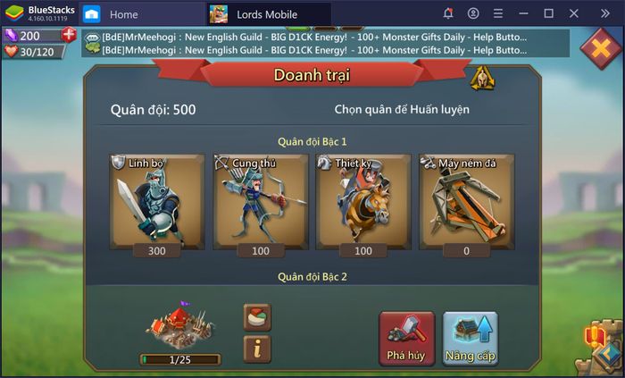 Khám phá thế giới anh hùng đầy thú vị trong Lords Mobile với BlueStacks