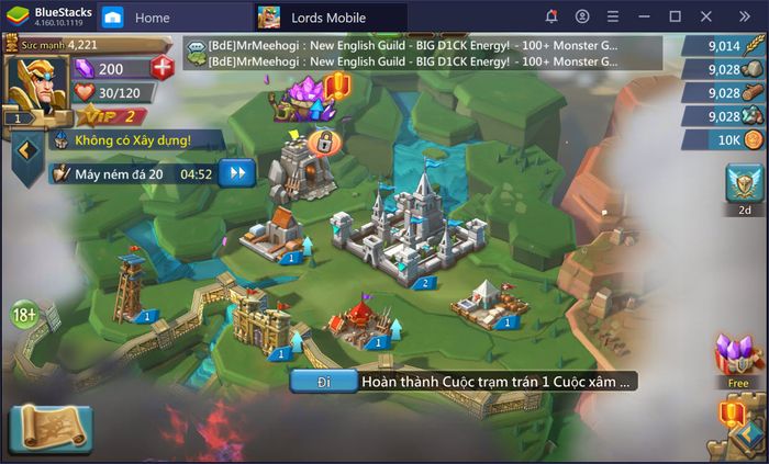 Khám phá thế giới anh hùng thú vị trong Lords Mobile với BlueStacks