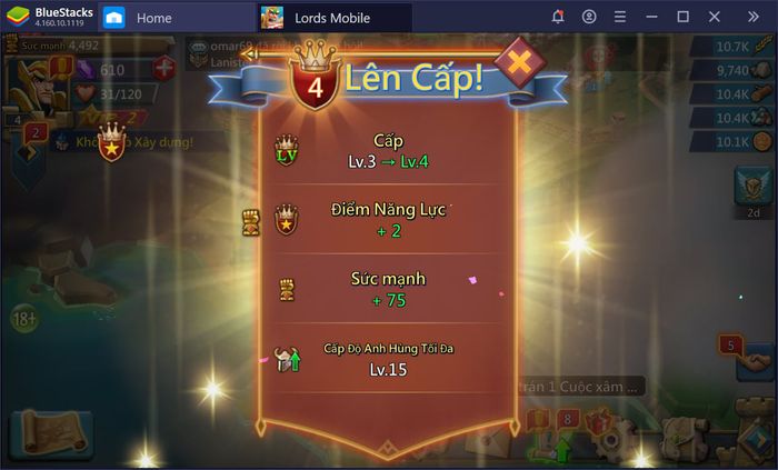 Khám phá thế giới anh hùng trong Lords Mobile với BlueStacks