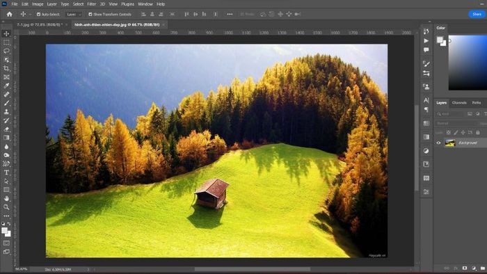 Hướng dẫn cắt ảnh trong Photoshop (4)