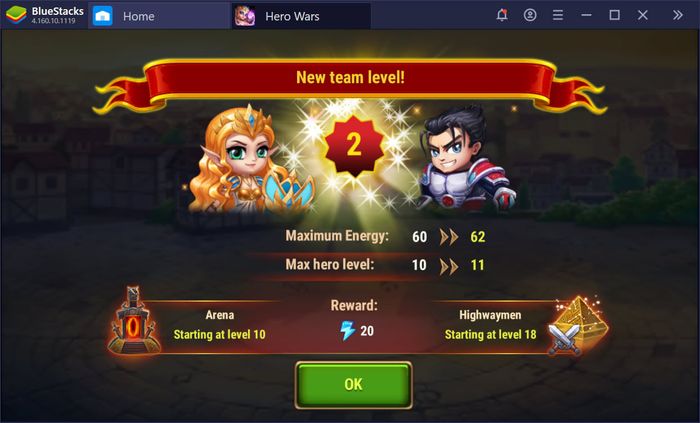 Hãy cùng tham gia Hero Wars - một trò chơi đầy sáng tạo trên BlueStacks