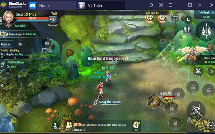 Trải nghiệm thần thoại Bắc Âu trong Vệ Thần Mobile cùng BlueStacks