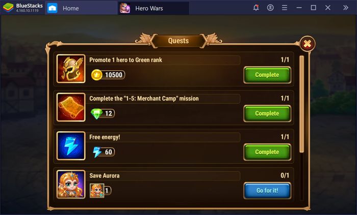 Hãy cùng tham gia Hero Wars - một trò chơi độc đáo trên BlueStacks