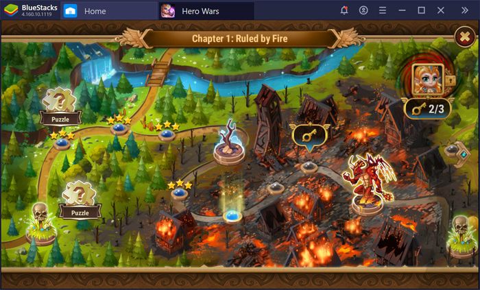 Tham gia ngay Hero Wars - một trò chơi độc đáo trên BlueStacks