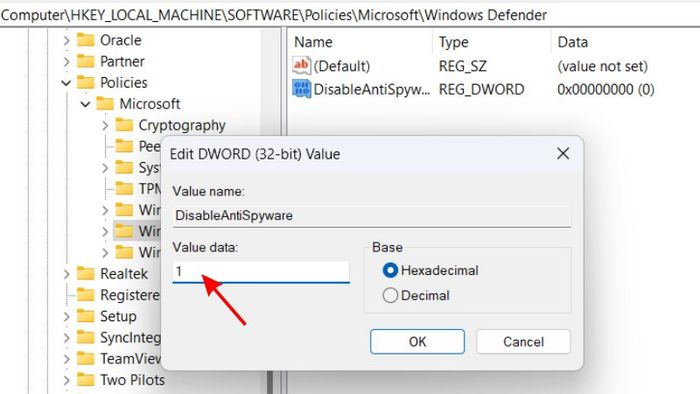 Cách tắt Windows Defender trong Windows 10