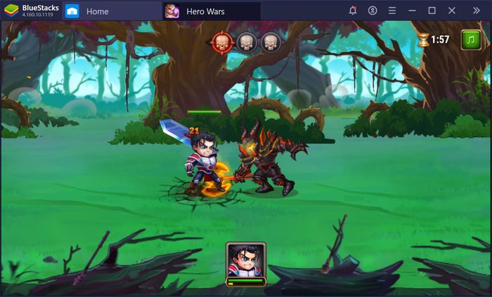 Tham gia cùng Hero Wars - một trò chơi cực sáng tạo trên BlueStacks