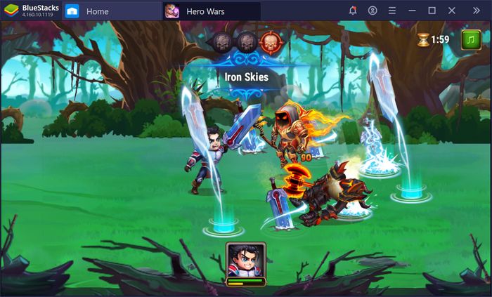 Tham gia trò chơi Hero Wars trên nền tảng BlueStacks với sự sáng tạo phi thường