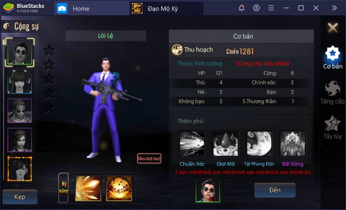 Hành trình cùng Đạo Mộ Ký tìm kiếm kho báu với BlueStacks