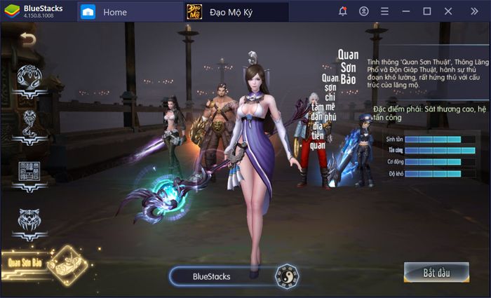 Dẫn dắt bạn bè tìm kiếm kho báu trong Đạo Mộ Ký với BlueStacks
