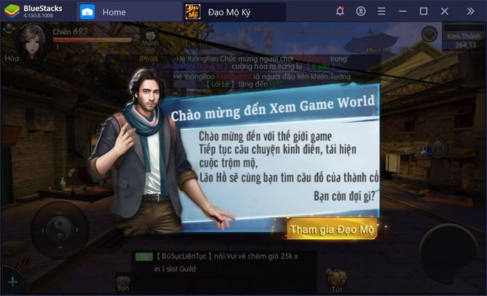 Hướng dẫn bạn bè cùng khám phá kho báu trong Đạo Mộ Ký với BlueStacks