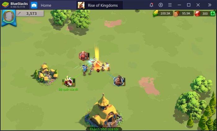 Chinh phục thế giới trong Rise of Kingdoms với sự hỗ trợ từ BlueStacks