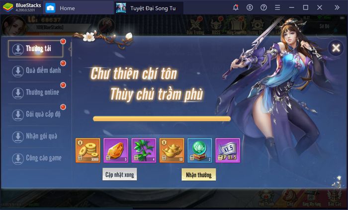 Chơi Tuyệt Đại Song Tu với BlueStacks