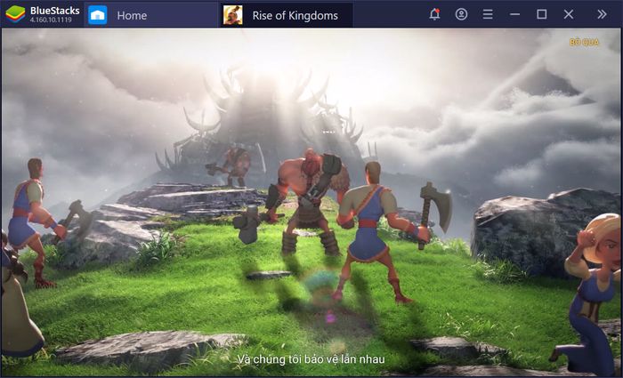 Hành trình chinh phục thế giới Rise of Kingdoms với BlueStacks