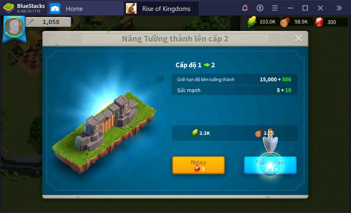 Hành trình chinh phục thế giới của Rise of Kingdoms với BlueStacks