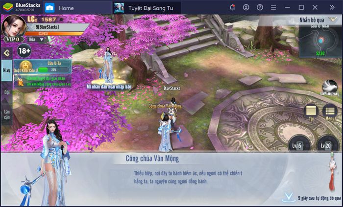 Chơi Tuyệt Đại Song Tu trên BlueStacks