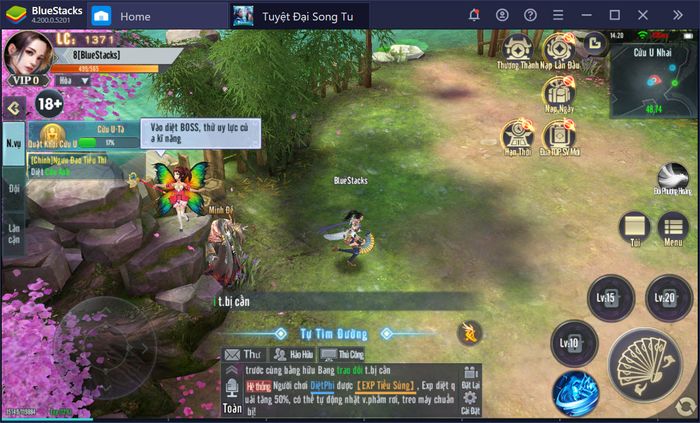 Chơi Tuyệt Đại Song Tu trên BlueStacks