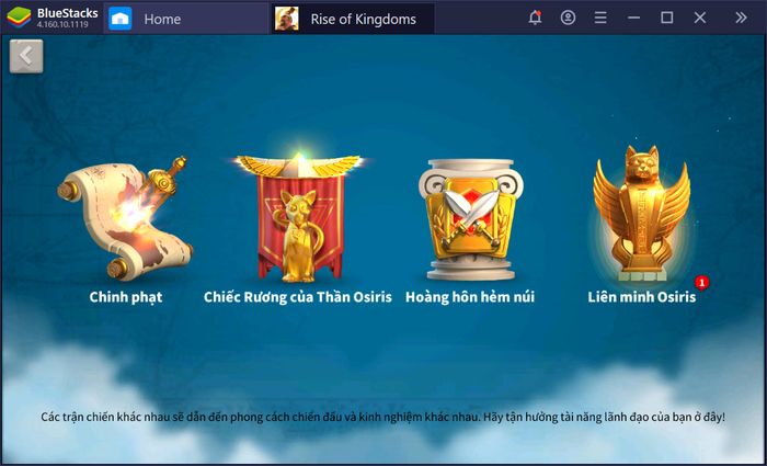 Khám phá thế giới của Rise of Kingdoms với BlueStacks