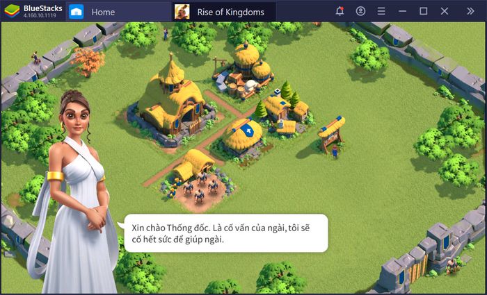 Hành trình chinh phục thế giới Rise of Kingdoms với BlueStacks