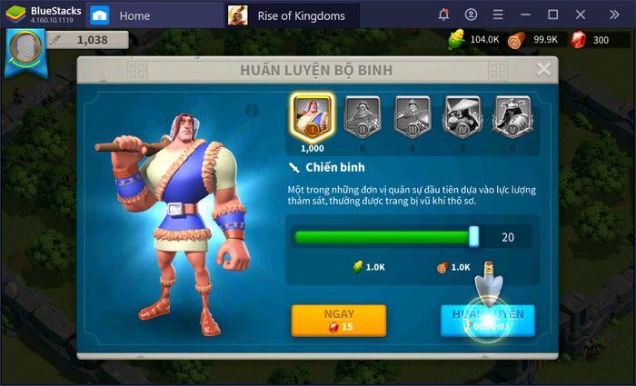 Hành trình chinh phục thế giới của Rise of Kingdoms với BlueStacks