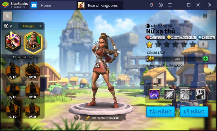 Hòa mình vào thế giới Rise of Kingdoms với BlueStacks