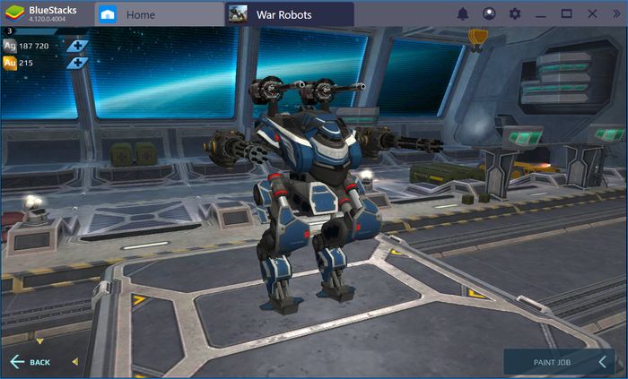 Cùng BlueStacks trải nghiệm chiến đấu trong War Robots trên máy tính