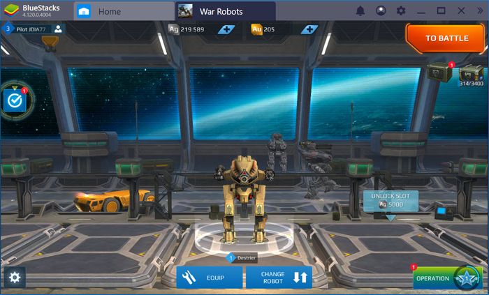 Chơi War Robots trên PC với BlueStacks