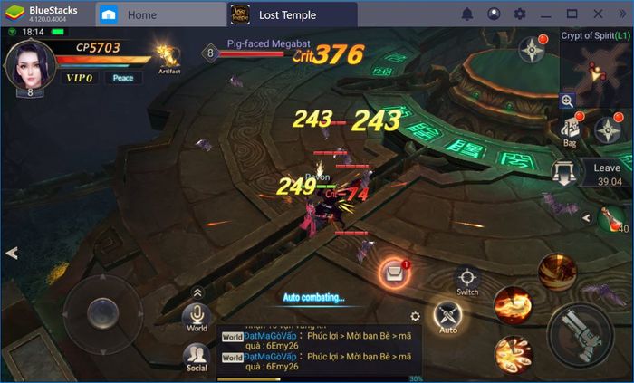 Khám phá thế giới Lost Temple trên PC với BlueStacks