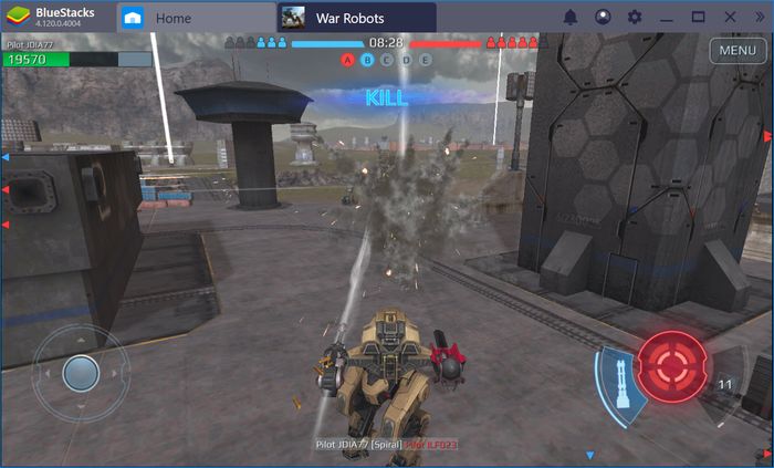 Chơi War Robots trên PC với BlueStacks