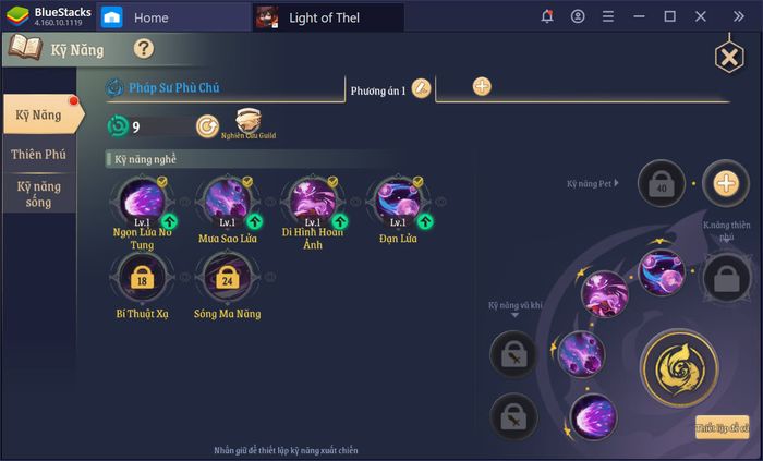 Hãy cùng BlueStacks khám phá thế giới rực rỡ của Light of Thel: Glory of Cepheus.