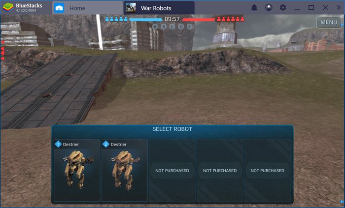 Chơi thử game War Robots PC trên Bluestacks