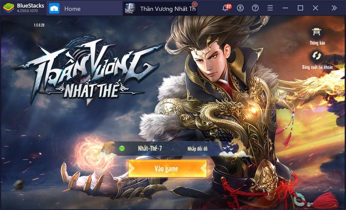 Tham gia cuộc chiến của các vị thần trong Thần Vương Nhất Thế cùng BlueStacks