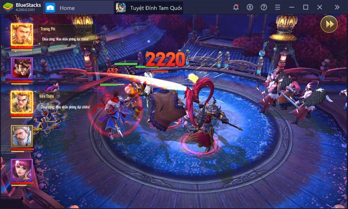 Khám phá thế giới 3D hoành tráng Tuyệt Đỉnh Tam Quốc cùng BlueStacks