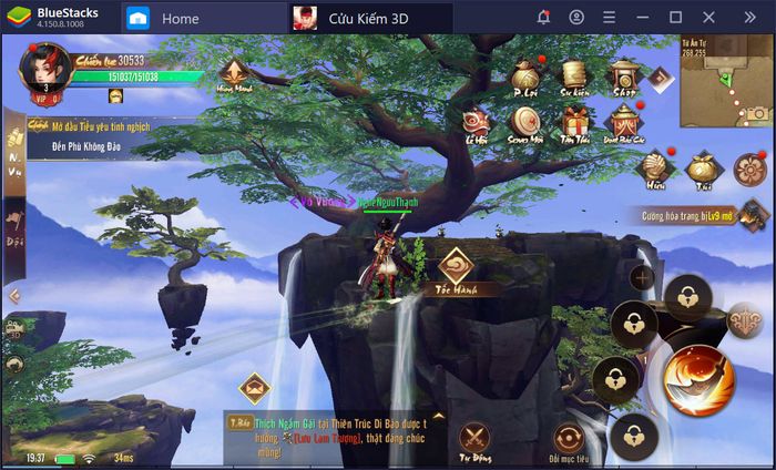 Khám phá thế giới kiếm hiệp huyền bí của Cửu Kiếm 3D cùng BlueStacks