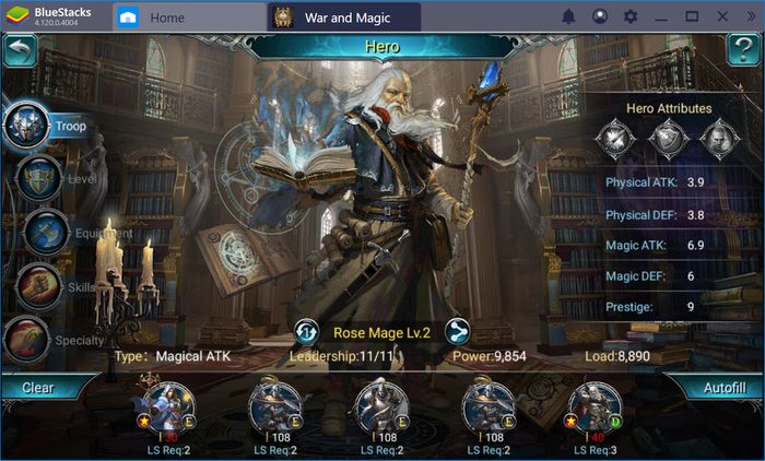 Trải nghiệm War and Magic trên PC với BlueStacks