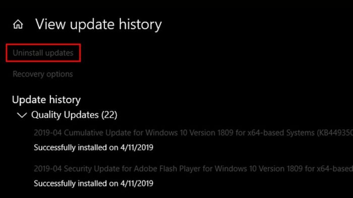 Cập nhật Windows 10 bằng Windows Update