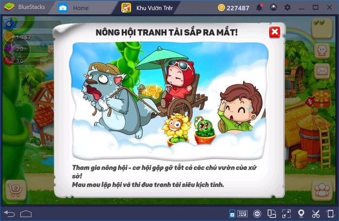 Tham gia ngay Sky Garden - Khu Vườn Trên Mây với BlueStacks