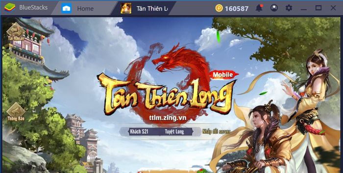 Cùng trải nghiệm Tân Thiên Long Mobile trên PC với BlueStacks