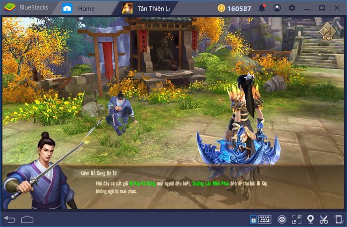 Hãy cùng chơi Tân Thiên Long Mobile trên PC với BlueStacks