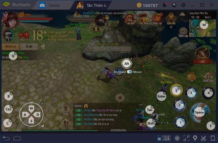 Cùng trải nghiệm Tân Thiên Long Mobile trên PC với BlueStacks