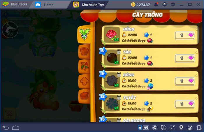 Trải nghiệm Sky Garden - Khu Vườn Trên Mây với BlueStacks