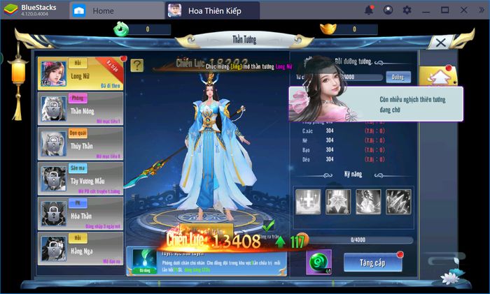 Khám phá thế giới ảo trong Hoa Thiên Kiếp với Bluestacks