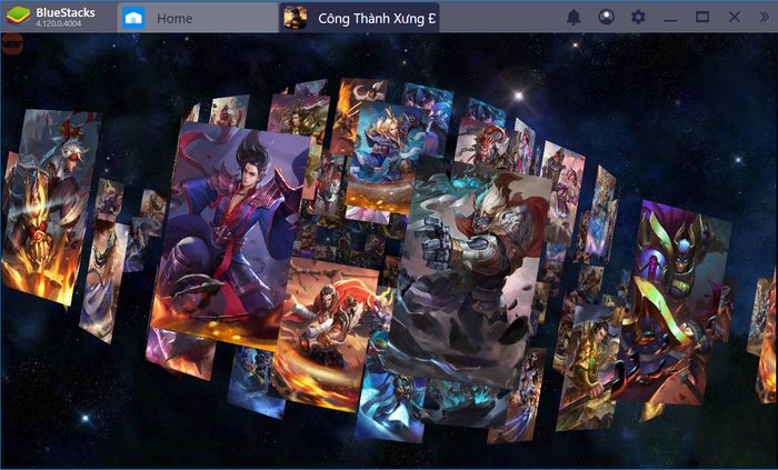 Trải nghiệm game Công Thành Xưng Đế Mobile với BlueStacks