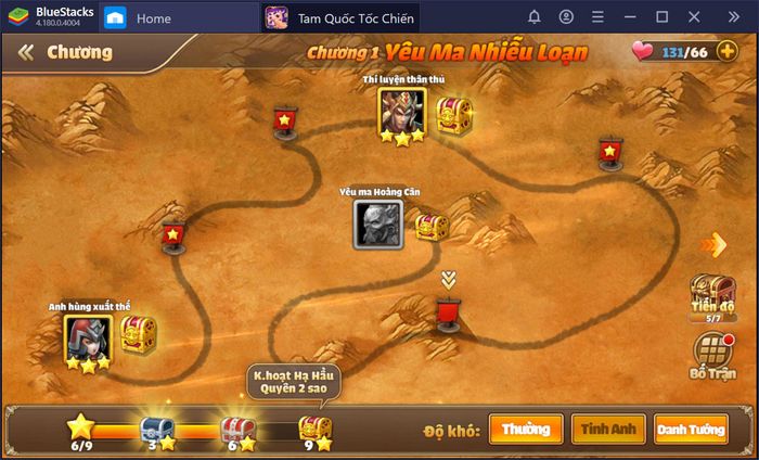 Tham gia không gian hoài niệm của Tam Quốc Tốc Chiến cùng BlueStacks