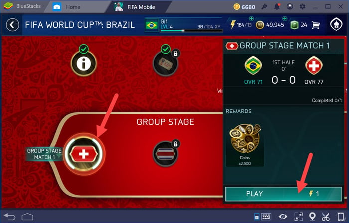 Hướng dẫn chơi FIFA World Cup 2018 trong FIFA Mobile