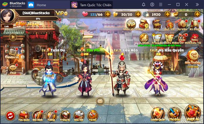 Đắm chìm vào không gian hoài niệm của Tam Quốc Tốc Chiến với BlueStacks