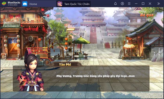 Tham gia vào không gian hoài niệm của Tam Quốc Tốc Chiến cùng BlueStacks