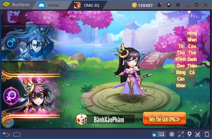 Trải nghiệm OMG 3Q trên PC với BlueStacks