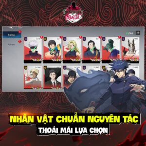 Lời Nguyền Quỷ Dữ: Game đấu tướng dựa trên manga Chú Thuật Hồi Chiến sắp phát hành