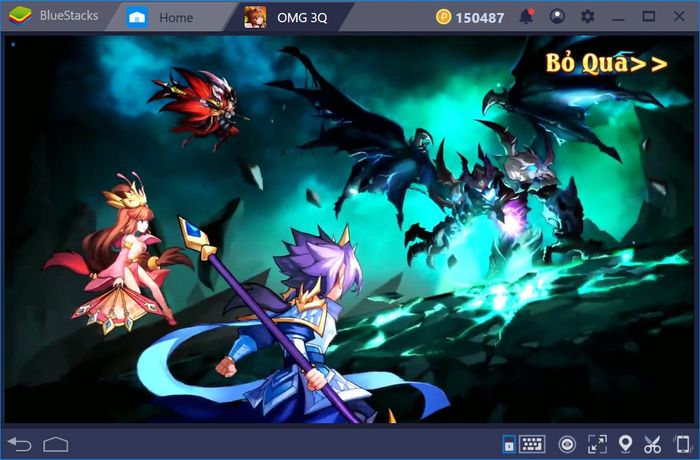 Trải nghiệm OMG 3Q trên PC với BlueStacks